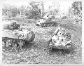 Japanese tanks near Agana. August 1944